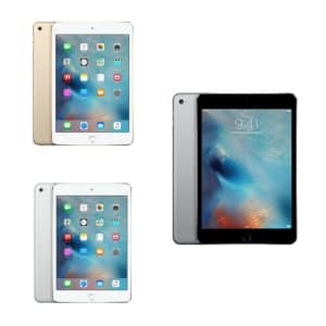 Apple iPad Mini 4 64GB 7.9" Tablet for $219 Apple iPad Mini 4 64GB 7.9" Tablet for $219