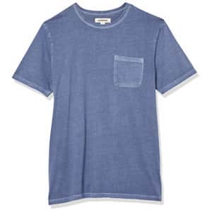 Amazon Brand - Goodthreads Men's Heritage Wash Short-Sleeve Crewneck T-Shirt with Pocket, Denim for $17 Amazon Brand - Goodthreads Men's Heritage Wash Short-Sleeve Crewneck T-Shirt with Pocket, Denim for $17