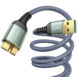 Ainope 3.3-Foot USB 3.0 Type-A to USB 3.0 Micro-B Cable for $7
