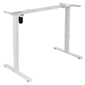 ecLife Height Adjustable Electric Standing Desk Frame for $130 ecLife Height Adjustable Electric Standing Desk Frame for $130