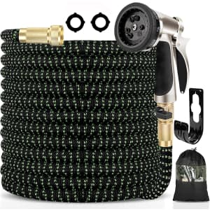 Haliluya 50-Foot Expandable Garden Hose for $23 Haliluya 50-Foot Expandable Garden Hose for $23