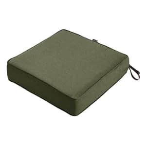 Classic Accessories Montlake Water-Resistant 21 x 21 x 5 Inch Square Outdoor Seat Cushion, Patio for $65