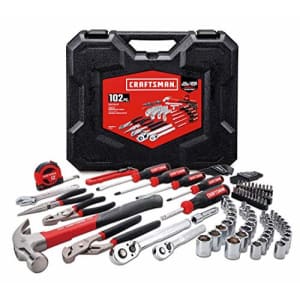 Craftsman 102-Piece Home Tool Kit / Mechanics Tools Kit for $83