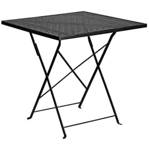 Flash Furniture 28'' Square Steel Folding Patio Table for $69 Flash Furniture 28'' Square Steel Folding Patio Table for $69