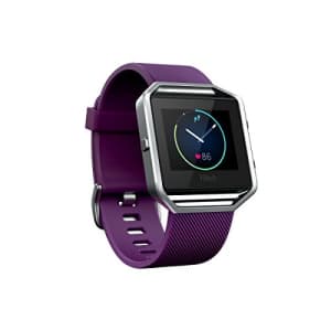 Fitbit Blaze Smart Fitness Watch, Plum, Large (Refurbished) for $299 Fitbit Blaze Smart Fitness Watch, Plum, Large (Refurbished) for $299