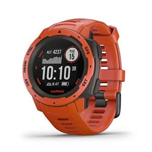 Garmin Instinct, Rugged Outdoor Watch with GPS, Features GLONASS and Galileo, Heart Rate Monitoring for $300 Garmin Instinct, Rugged Outdoor Watch with GPS, Features GLONASS and Galileo, Heart Rate Monitoring for $300
