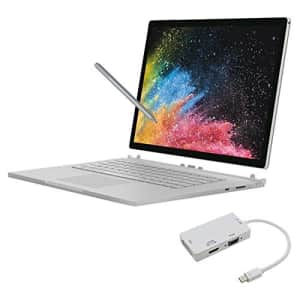 Microsoft Surface Book 2 15-Inch 256GB i7 2-In-1 Laptop Bundle (16GB RAM, Detachable Touchscreen, for $1,869 Microsoft Surface Book 2 15-Inch 256GB i7 2-In-1 Laptop Bundle (16GB RAM, Detachable Touchscreen, for $1,869