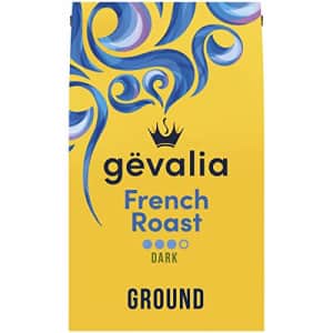 Gevalia French Roast Dark Roast Ground Coffee (20 oz Bag) for $12
