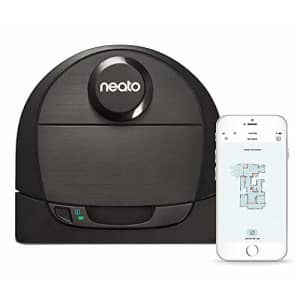 Neato Robotics D6 Connected Laser Guided Robot Vacuum for Pet Hair, Works with Amazon Alexa, Black for $400