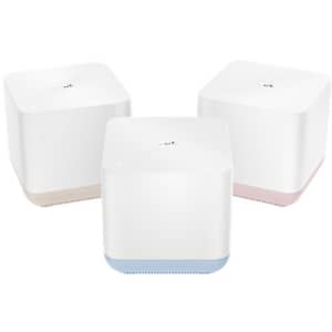 TCL LINKHUB AC1200 Dual-Band Gigabit Mesh WiFi Router 3-Pack for $50