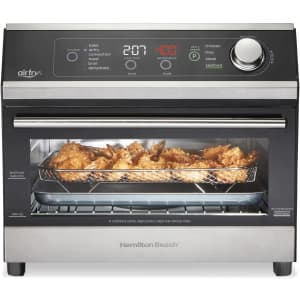 Hamilton Beach 1,800W 6-Slice Digital Air Fry Toaster Oven for $118