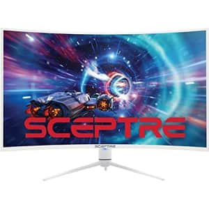Sceptre Curved 40" Class 16:9 QHD 2560x1440 Gaming Display DisplayPort up to 165Hz AMD FreeSync for $795 Sceptre Curved 40" Class 16:9 QHD 2560x1440 Gaming Display DisplayPort up to 165Hz AMD FreeSync for $795
