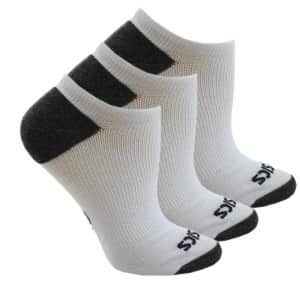 ASICS Men's No Show Athletic Socks 3-Pack for $6