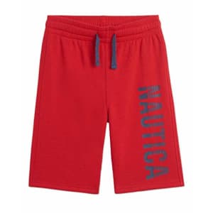 Nautica Boys' Knit Drawstring Shorts, Racer Red, Small (4) for $16 Nautica Boys' Knit Drawstring Shorts, Racer Red, Small (4) for $16