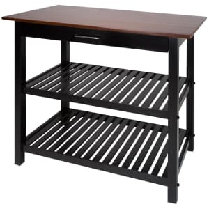 Casual Home American Trails Sunrise Solid Wood Kitchen Island w/ Hardwood Top for $119 Casual Home American Trails Sunrise Solid Wood Kitchen Island w/ Hardwood Top for $119