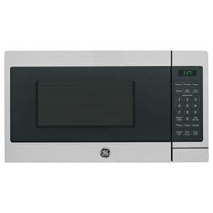 GE Appliances JEM3072SHSS GE 0.7 Cu. Ft. Capacity Countertop Microwave Oven, Stainless Steel for $205