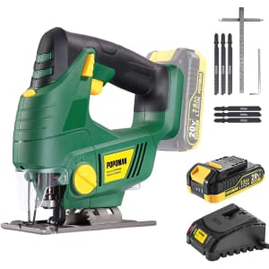Teccpo 20V Cordless Jigsaw for $37 Teccpo 20V Cordless Jigsaw for $37