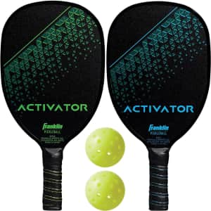 Franklin Sports Pickleball Paddle and Ball Set for $18