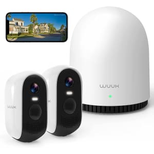 Wuuk Wireless Security Cameras 2-Pack for $260