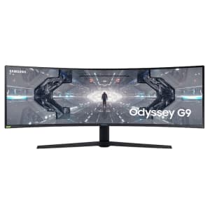 Samsung Odyssey G9 49" UltraWide 32:9 1440p HDR QLED Curved Gaming Monitor for $745