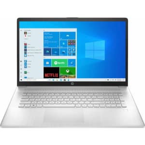 HP 4th-Gen. Ryzen 5 17.3" Laptop for $500