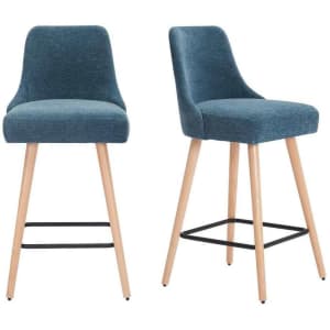 StyleWell Benfield Upholstered Bar Stool 2-Pack for $179 StyleWell Benfield Upholstered Bar Stool 2-Pack for $179