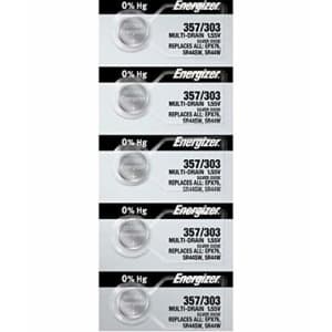 10 Energizer 357/303 Multi-Drain Zero Mercury Batteries for $13 10 Energizer 357/303 Multi-Drain Zero Mercury Batteries for $13