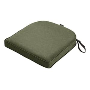 Classic Accessories Montlake Water-Resistant 20 x 20 x 2 Inch Contoured Patio Dining Seat Cushion, for $64
