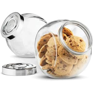 Bormioli Rocco Pandora Glass Candy Jar 2-Pack for $25 Bormioli Rocco Pandora Glass Candy Jar 2-Pack for $25