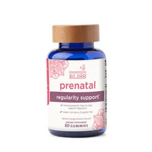 Mommy's Bliss Prenatal Regularity Support, Women's Dietary Supplement, Natural Prebiotic Fiber to for $10