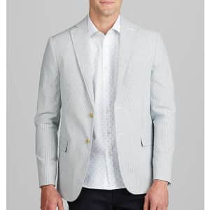 Jos. A. Bank Men's 1905 Collection Tailored Fit Seersucker Sportcoat for $30