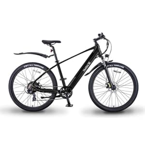Hurley Electric Bikes Tailslide Mountain Bike E-Bike (Black, Medium / 17 Fits 5`6-6`2) for $1,228