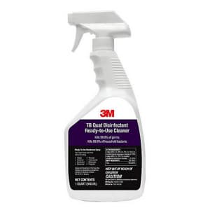 3M TB Quat Disinfectant 32-oz. Bottle for $1 3M TB Quat Disinfectant 32-oz. Bottle for $1