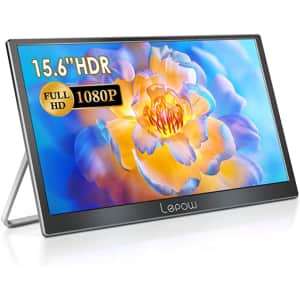 LePow 15.6" 1080p IPS Portable Monitor for $160