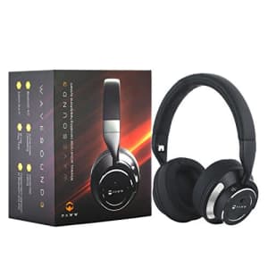 PAWW PW-2016WS03-1 WaveSound 3 Bluetooth Over-Ear Headphones with Microphone (Black) for $49