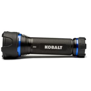 Kobalt Virtually Indestructible Waterproof 350-Lumen LED Flashlight for $5