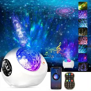 HueLiv 3-in-1 LED Star Projector Night Light for $16 HueLiv 3-in-1 LED Star Projector Night Light for $16