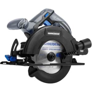 HammerHead 20V 6.6" Cordless Circular Saw Kit for $80 HammerHead 20V 6.6" Cordless Circular Saw Kit for $80