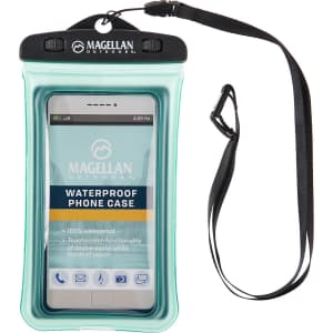 Magellan Outdoors Waterproof Floating Phone Case for $7
