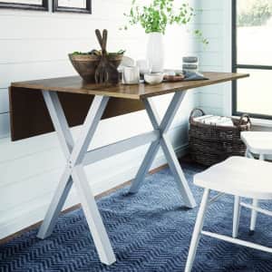 Nathan James Kalos Solid Wood Drop-Leaf Table for $119 Nathan James Kalos Solid Wood Drop-Leaf Table for $119