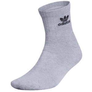 adidas Men's Originals Trefoil Quarter Socks 6-Pack: 2 for $15