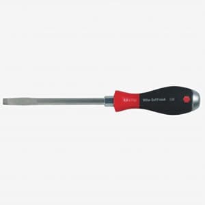Wiha Tools Wiha 53040 Slotted Screwdriver with SoftFinish Handle and Solid Metal Cap, 12.0 x 200mm for $26