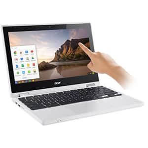 Acer - R 11 CB5-132T-C8ZW 2-in-1 11.6" Touch-Screen Chromebook - Intel Celeron - 4GB Memory - 16GB for $288 Acer - R 11 CB5-132T-C8ZW 2-in-1 11.6" Touch-Screen Chromebook - Intel Celeron - 4GB Memory - 16GB for $288