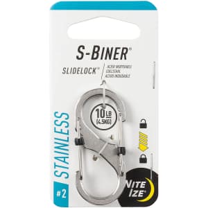 Nite Ize Slidelock Steel S-Biner for $3