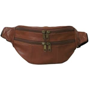 Amerileather Leather Fanny Pack for $11 Amerileather Leather Fanny Pack for $11