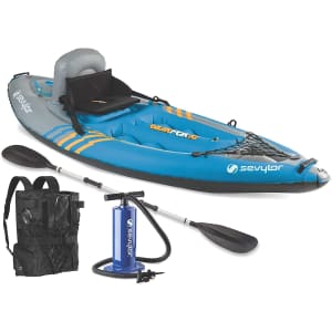 Sevylor Quikpak K1 1-Person Kayak for $160 Sevylor Quikpak K1 1-Person Kayak for $160