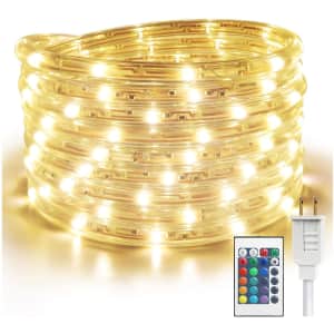 Salking 16.4-Foot LED Rope Lights for $9 Salking 16.4-Foot LED Rope Lights for $9