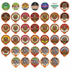 Crazy Cups Decaf Flavored Coffee 40-Count Variety Pack for $19 Crazy Cups Decaf Flavored Coffee 40-Count Variety Pack for $19