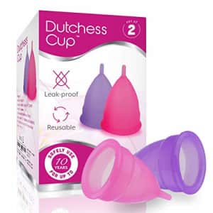Dutchess Menstrual Cups at Amazon: Buy 2, get 20% off at checkout