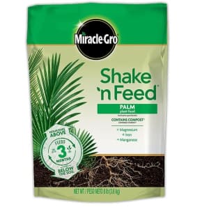 Miracle-Gro Shake 'n Feed Palm Plant Food 8-lb. Bag for $16 Miracle-Gro Shake 'n Feed Palm Plant Food 8-lb. Bag for $16